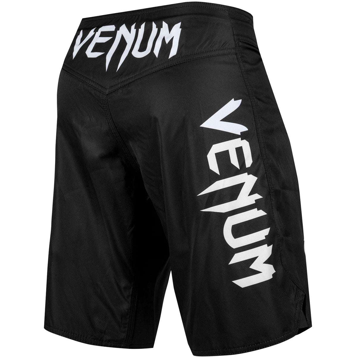 Venum Light 3.0 MMA Fight Shorts - Black/White - Forza Sports