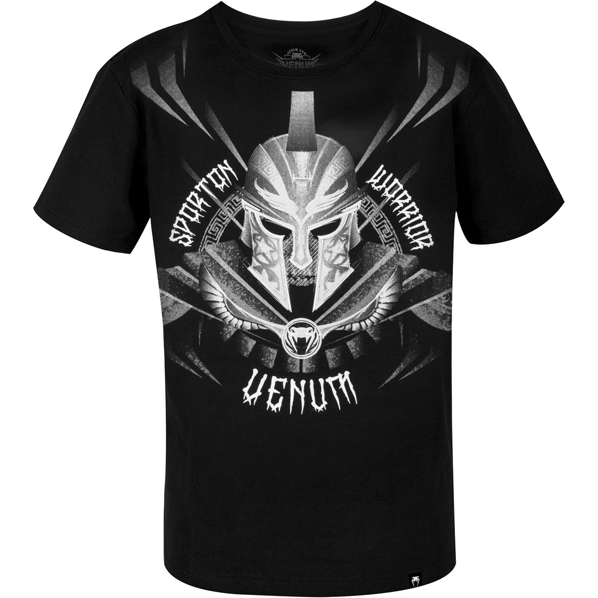 Venum Kids Gladiator Short Sleeve T-Shirt - Black/White - Forza Sports