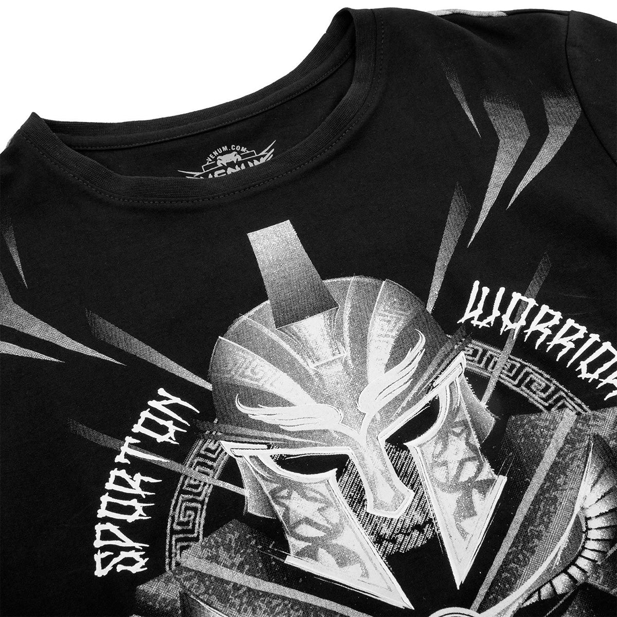 Venum Kids Gladiator Short Sleeve T-Shirt - Black/White - Forza Sports