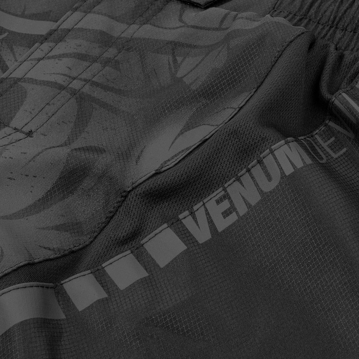 Venum Devil MMA Fight Shorts - Black/Black - Forza Sports