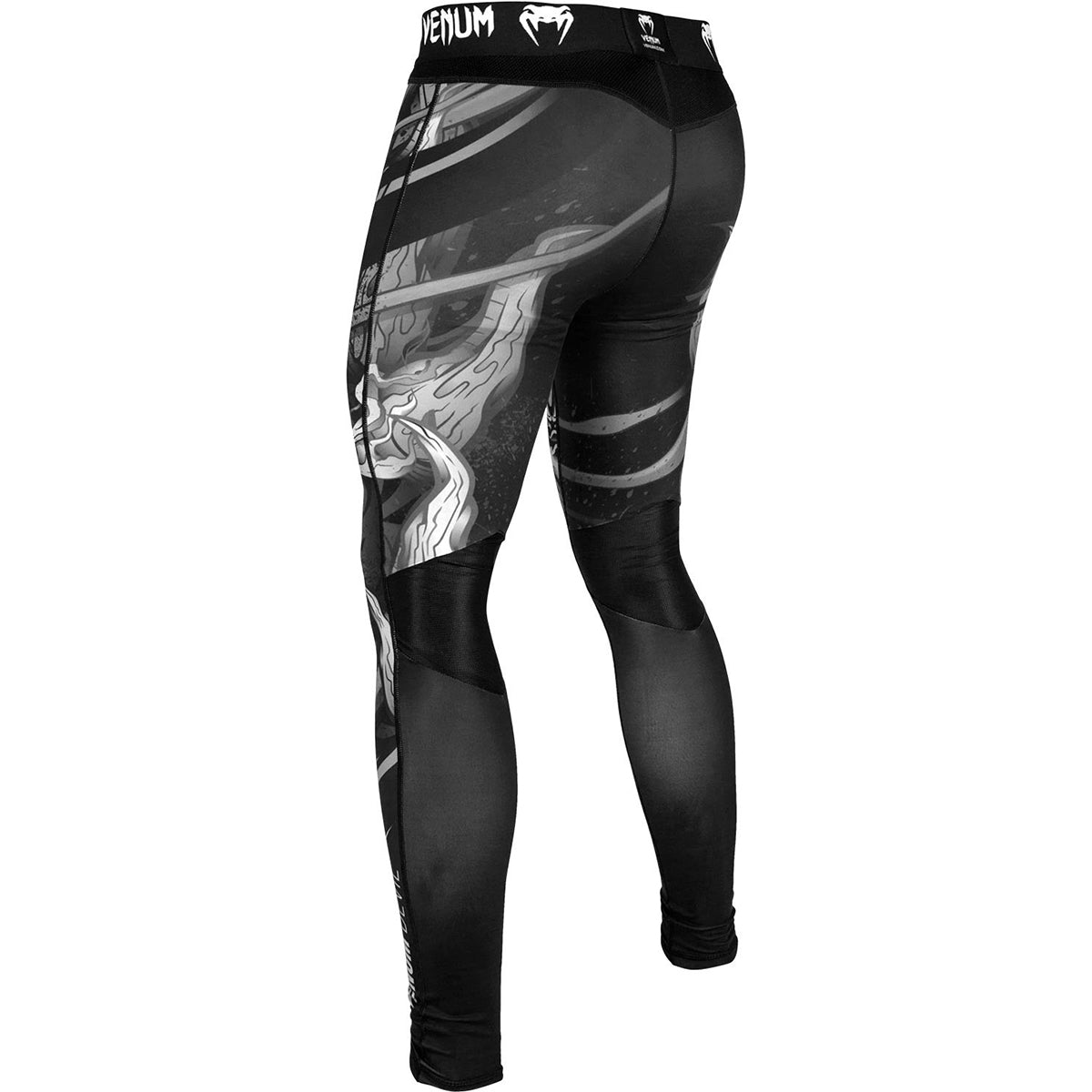 Venum Devil MMA Compression Spats - White/Black - Forza Sports
