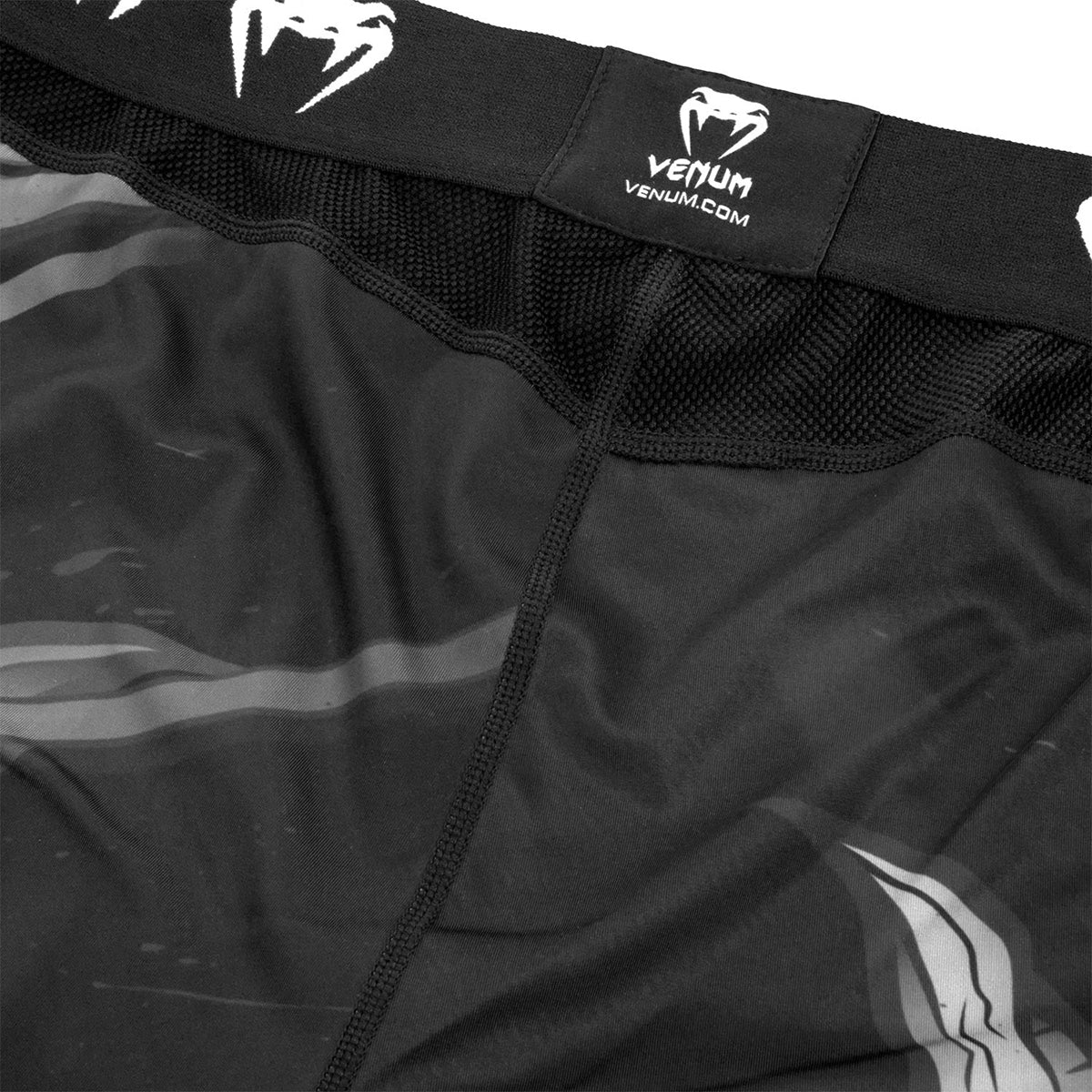 Venum Devil MMA Compression Spats - White/Black - Forza Sports