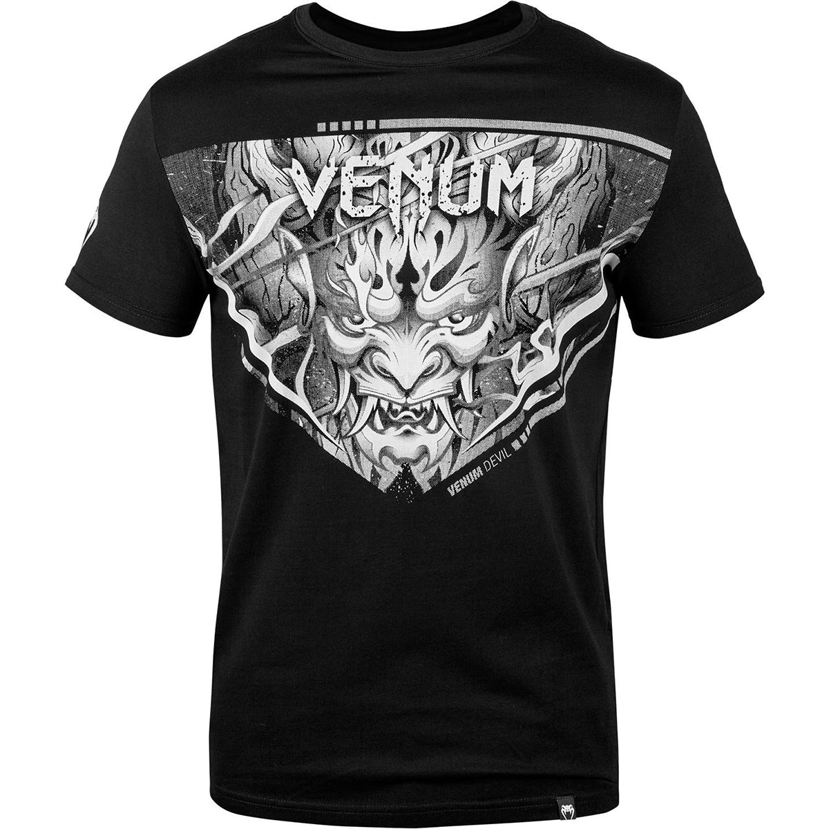 Venum Devil Crewneck T-Shirt - White/Black - Forza Sports