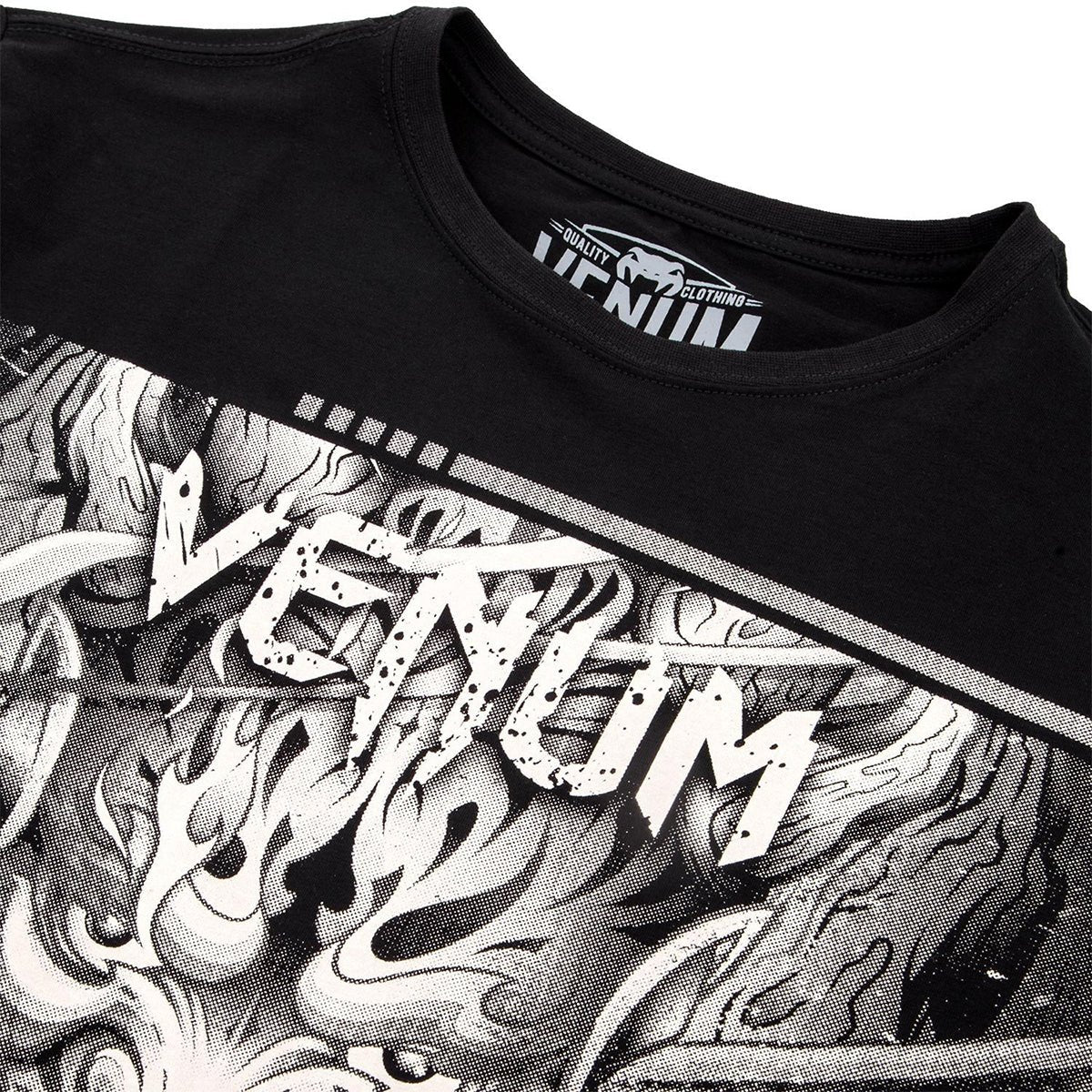 Venum Devil Crewneck T-Shirt - White/Black - Forza Sports