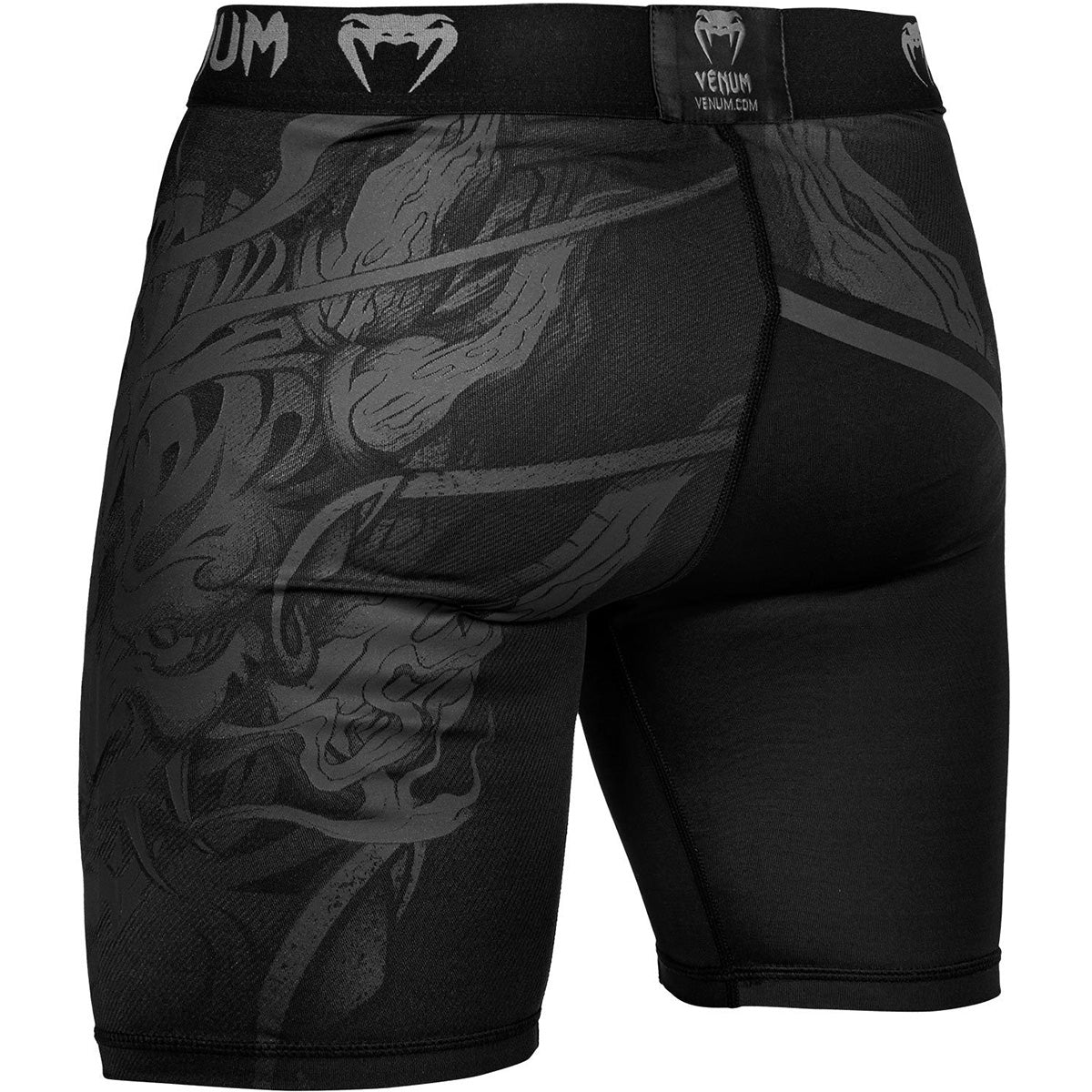 Venum Devil MMA Compression Shorts - Black/Black - Forza Sports