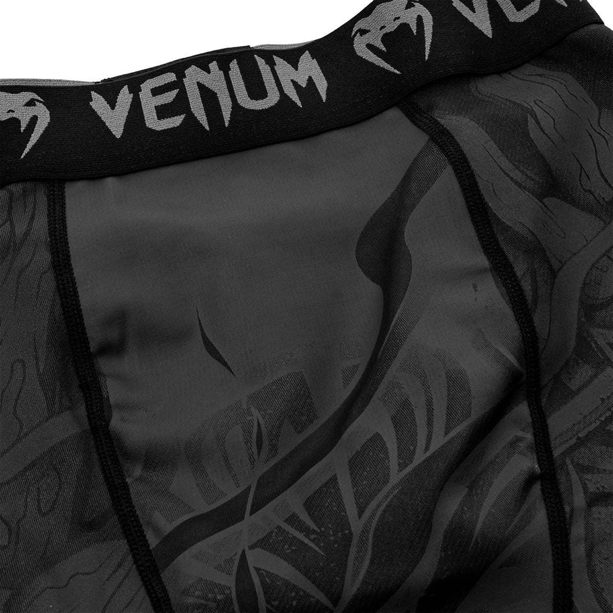 Venum Devil MMA Compression Shorts - Black/Black - Forza Sports