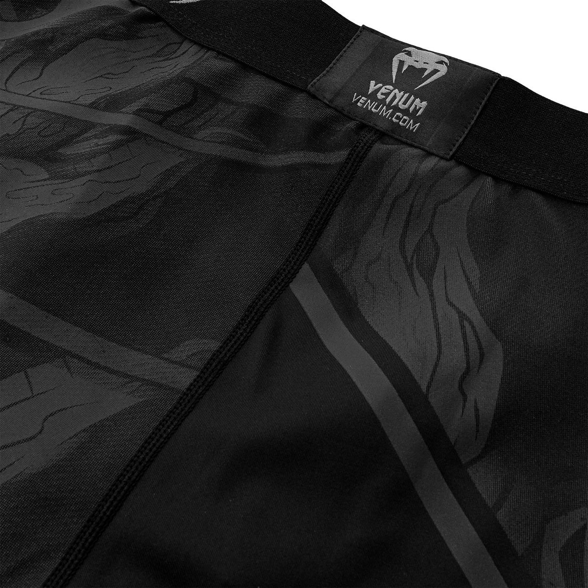 Venum Devil MMA Compression Shorts - Black/Black - Forza Sports
