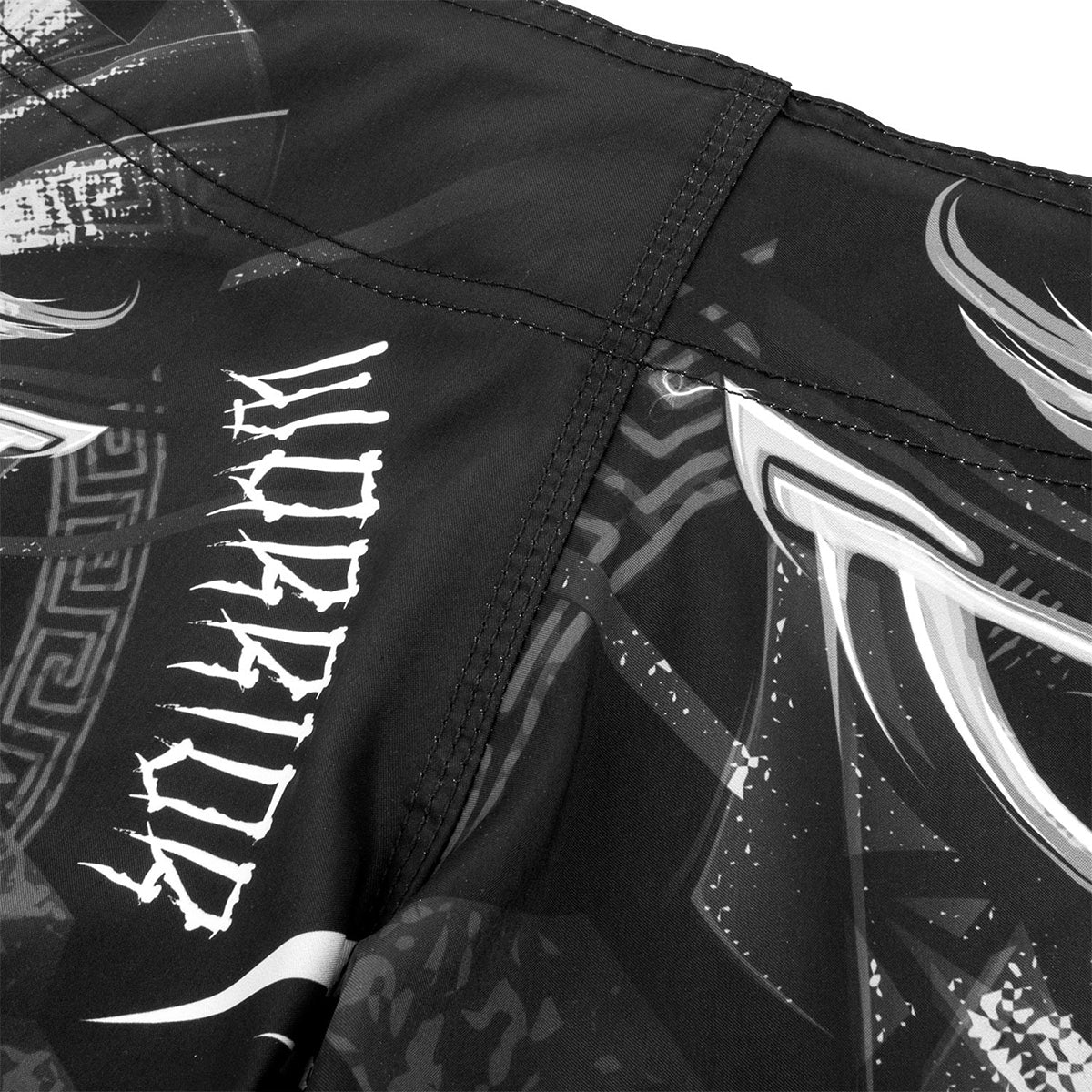 Venum Kids Gladiator MMA Fight Shorts - Black/White - Forza Sports