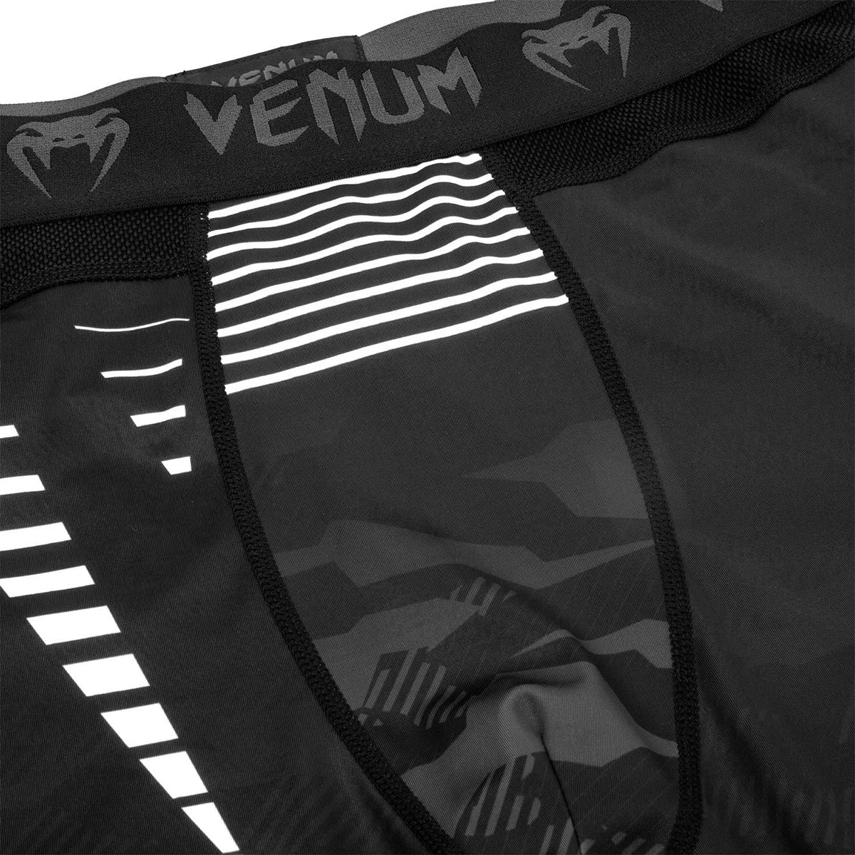 Venum Okinawa 2.0 Compression Spats - Black/White - Forza Sports