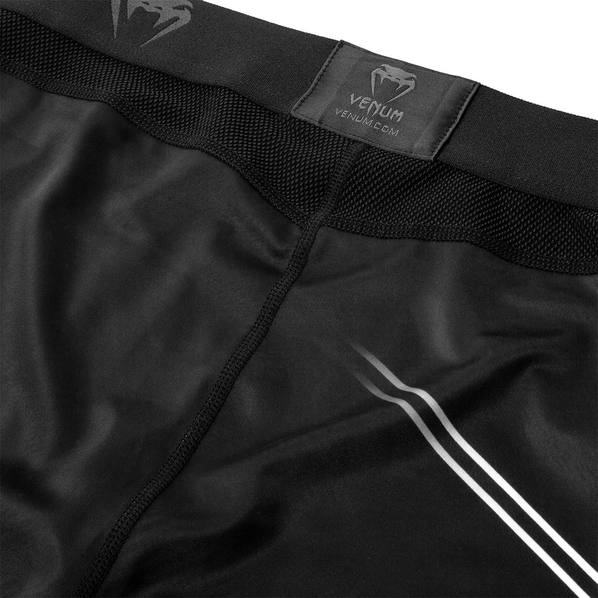 Venum Okinawa 2.0 Compression Spats - Black/White - Forza Sports