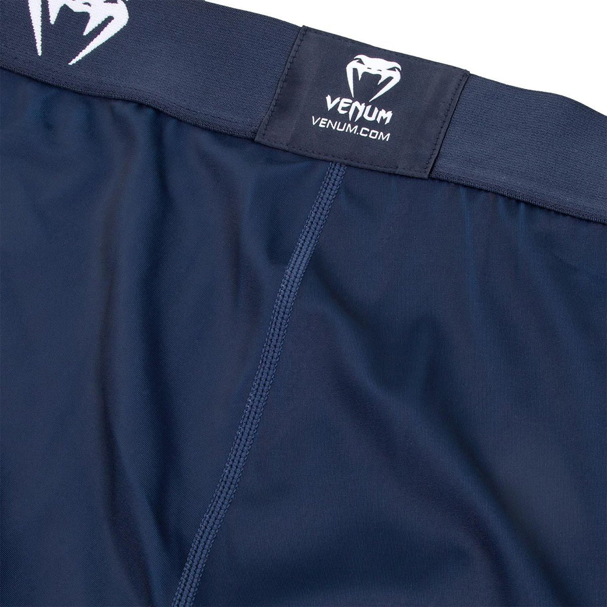 Venum Signature Compression Spats - Blue/White - Forza Sports