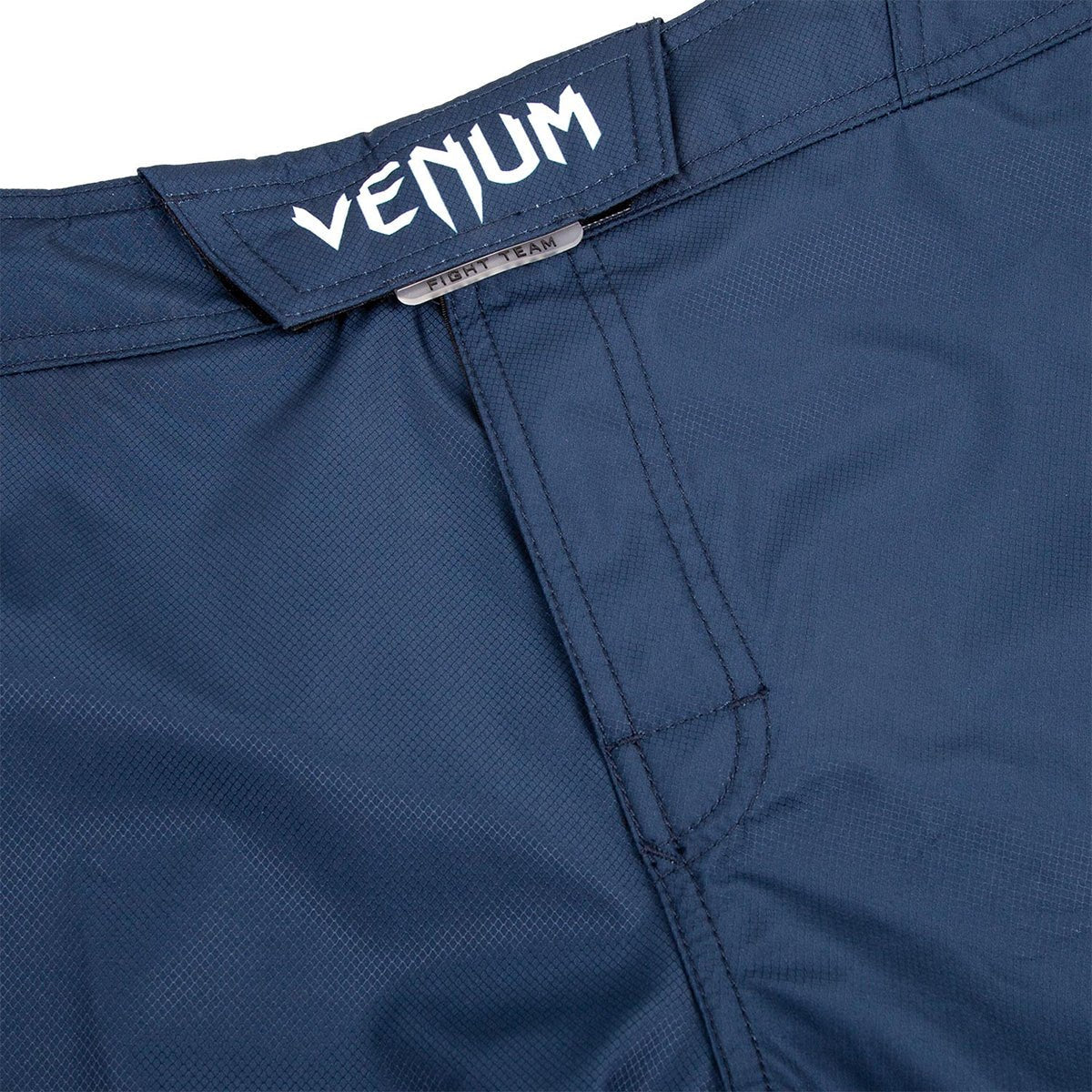 Venum Signature MMA Fight Shorts - Navy Blue/White - Forza Sports