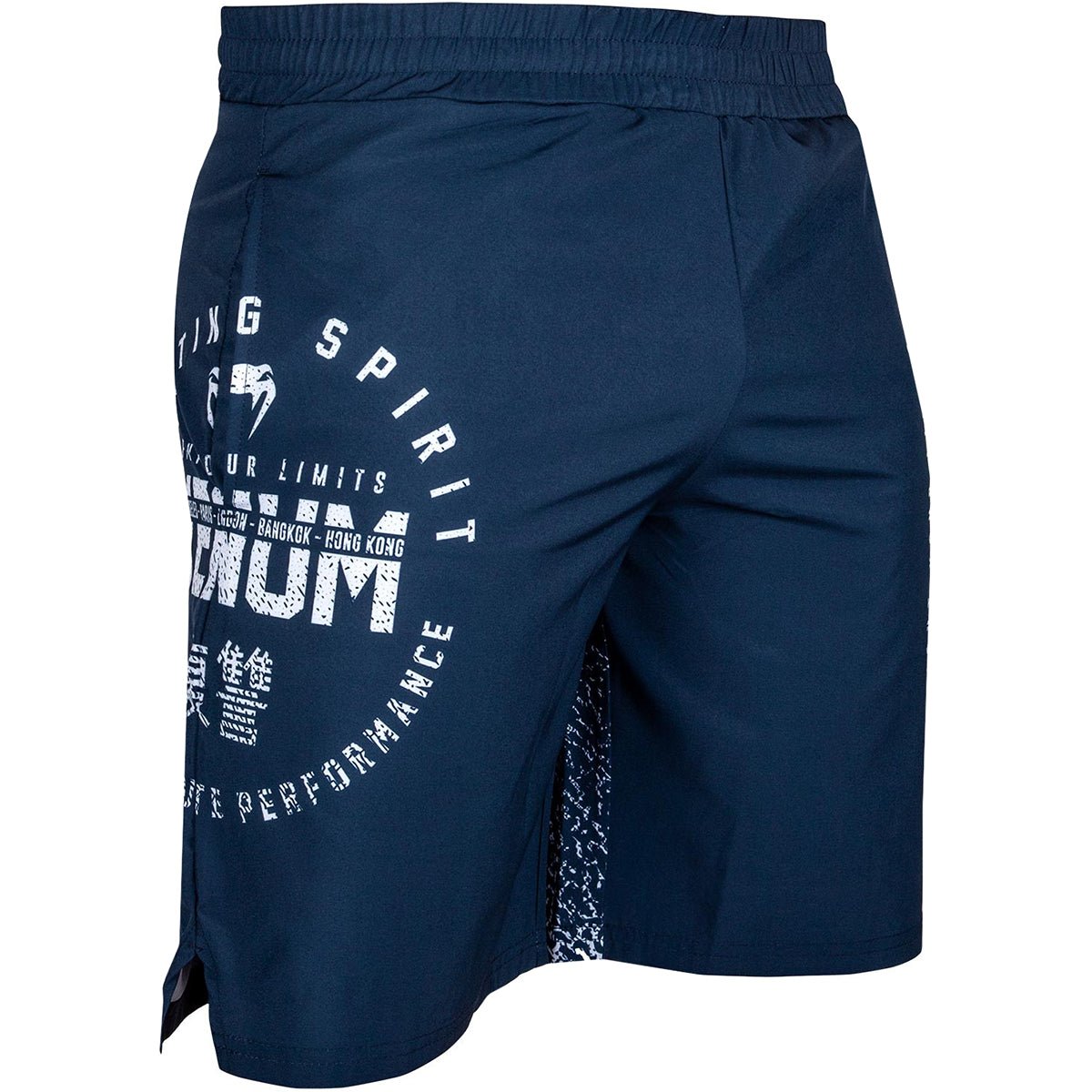 Venum Signature Training Shorts - Navy Blue/White - Forza Sports
