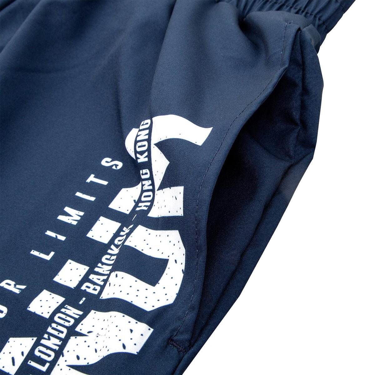 Venum Signature Training Shorts - Navy Blue/White - Forza Sports