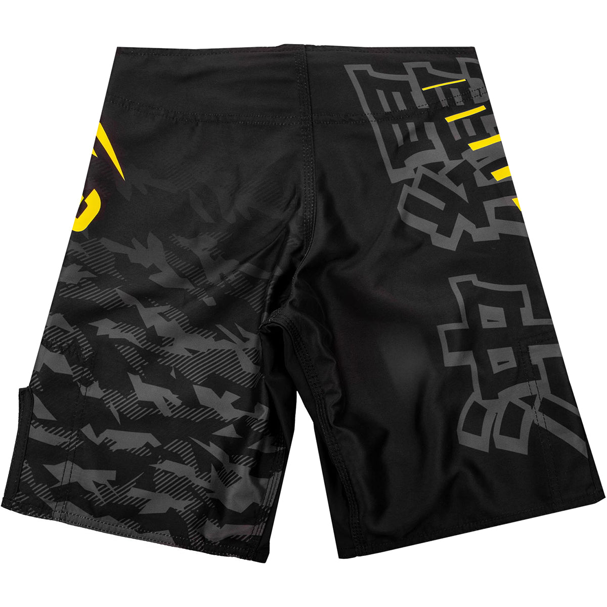 Venum Kids Okinawa 2.0 MMA Fight Shorts - Black/Yellow - Forza Sports