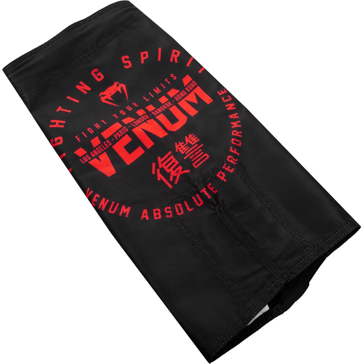 Venum Kids Signature MMA Fight Shorts - Black/Red - Forza Sports