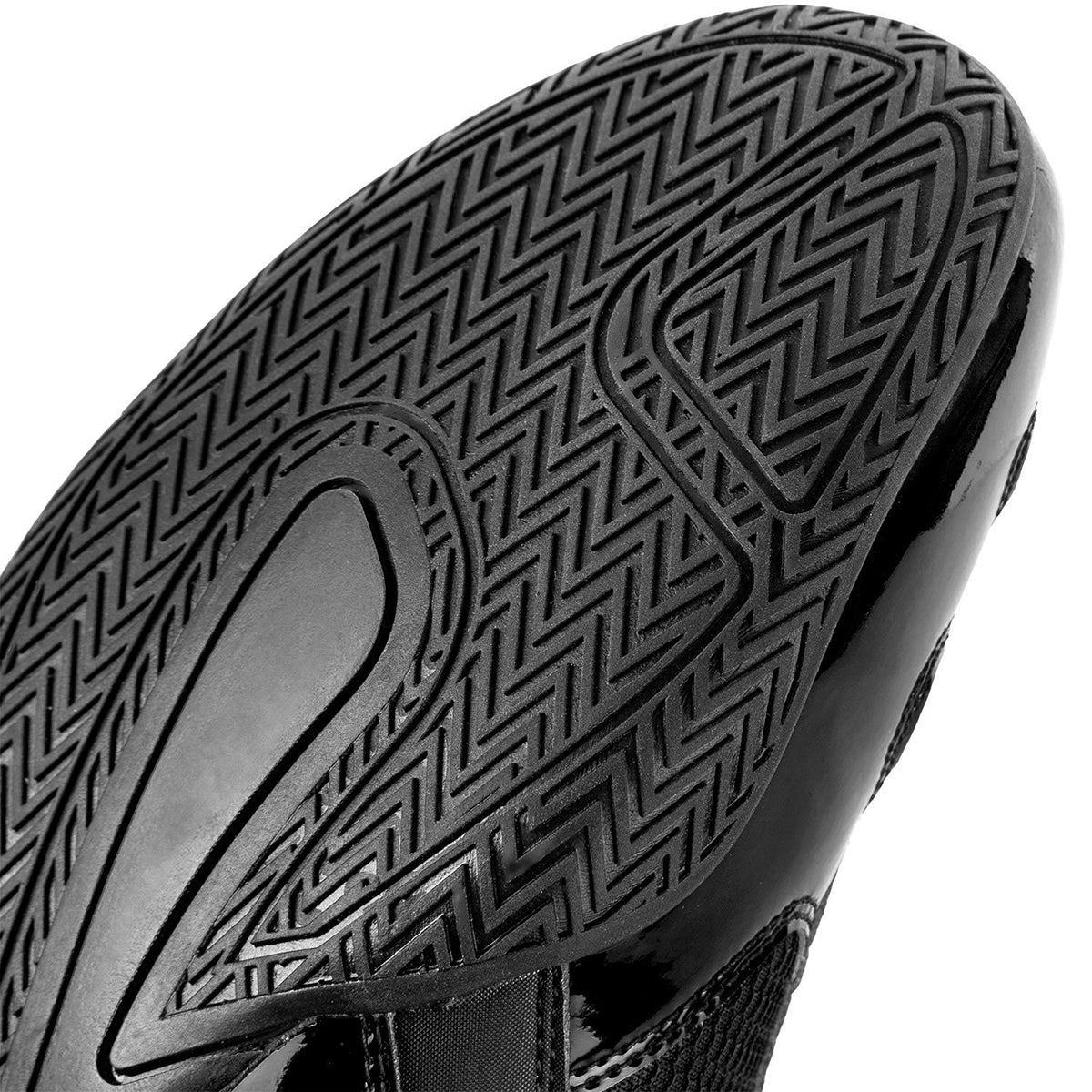 Venum Elite Professional Boxing Shoes - Black/Black - Forza Sports
