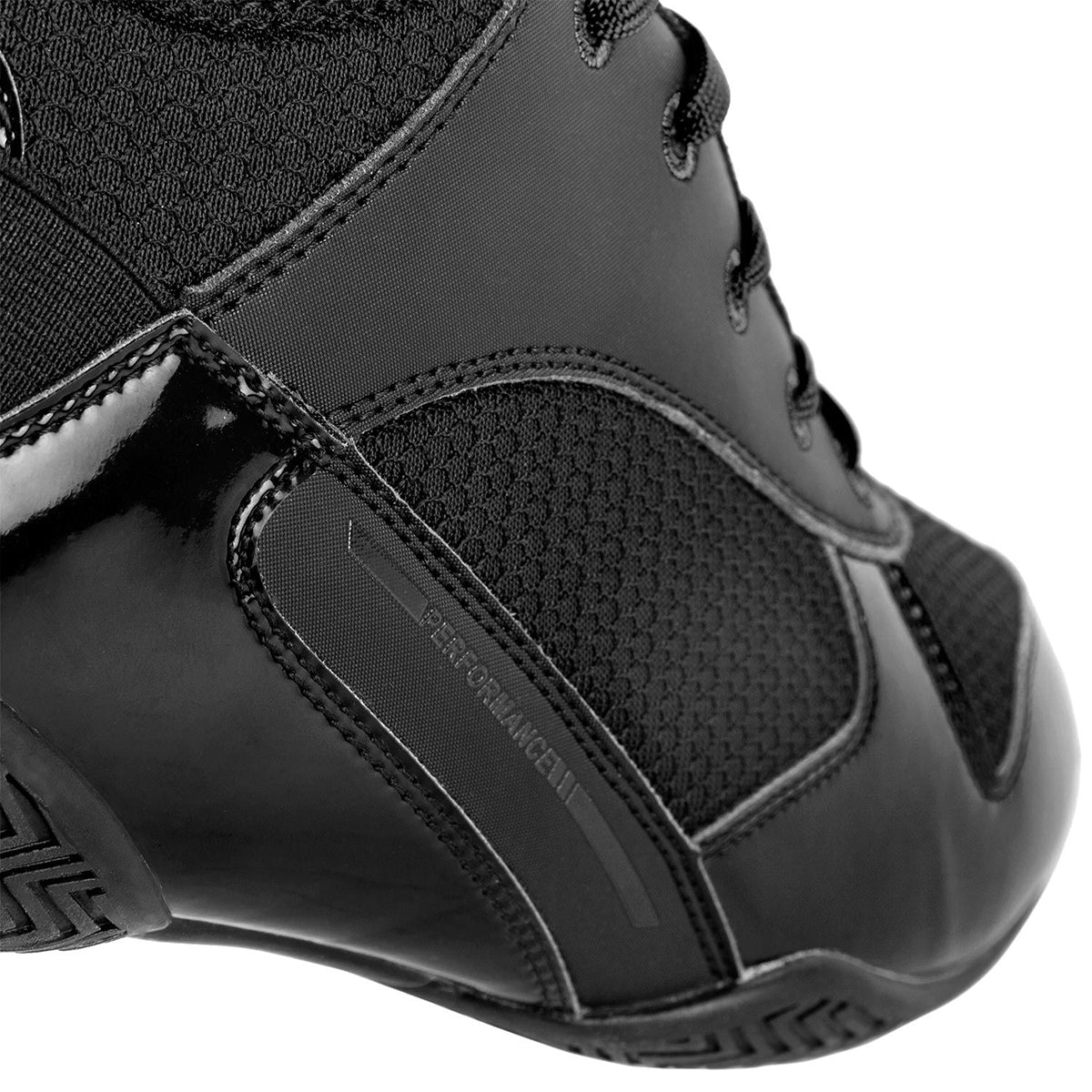 Venum Elite Professional Boxing Shoes - Black/Black - Forza Sports