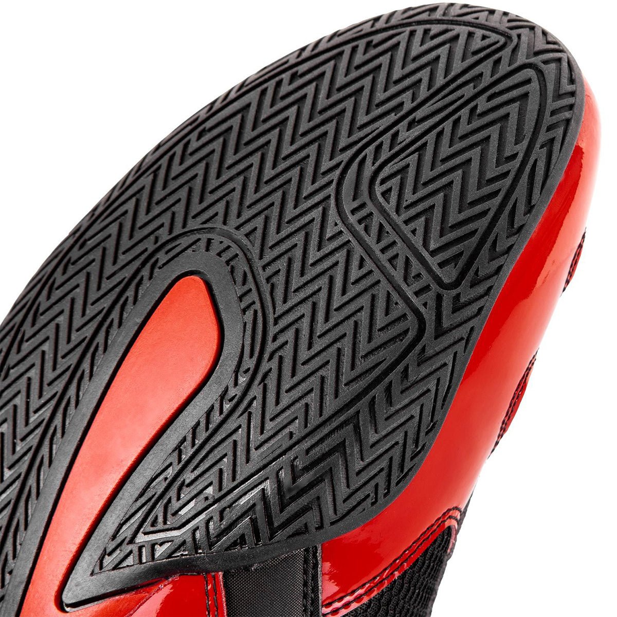 Venum Elite Professional Boxing Shoes - Black/Red - Forza Sports