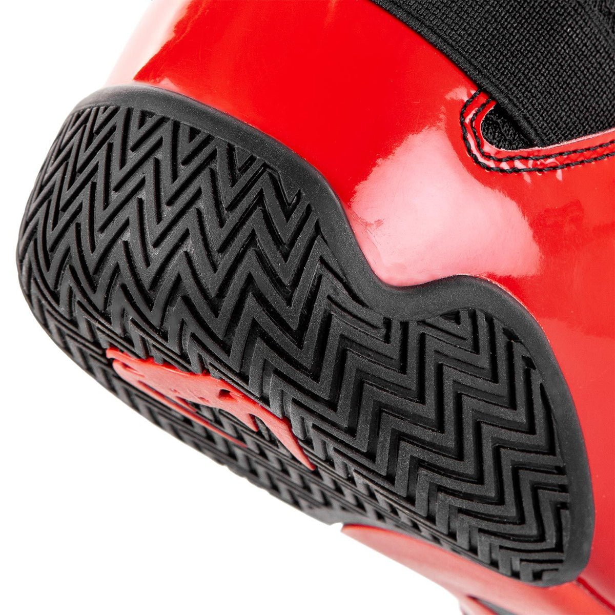 Venum Elite Professional Boxing Shoes - Black/Red - Forza Sports