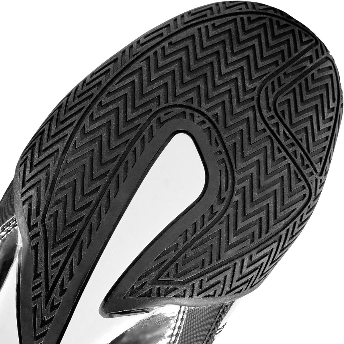 Venum Elite Professional Boxing Shoes - Black/Silver - Forza Sports