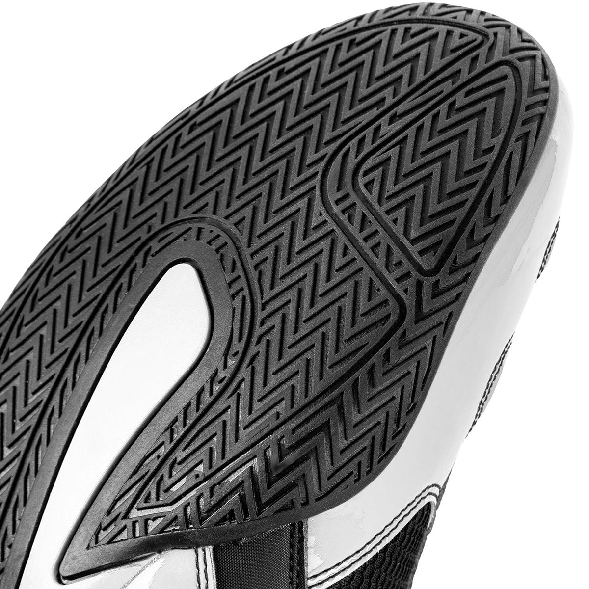 Venum Elite Professional Boxing Shoes - Black/White - Forza Sports