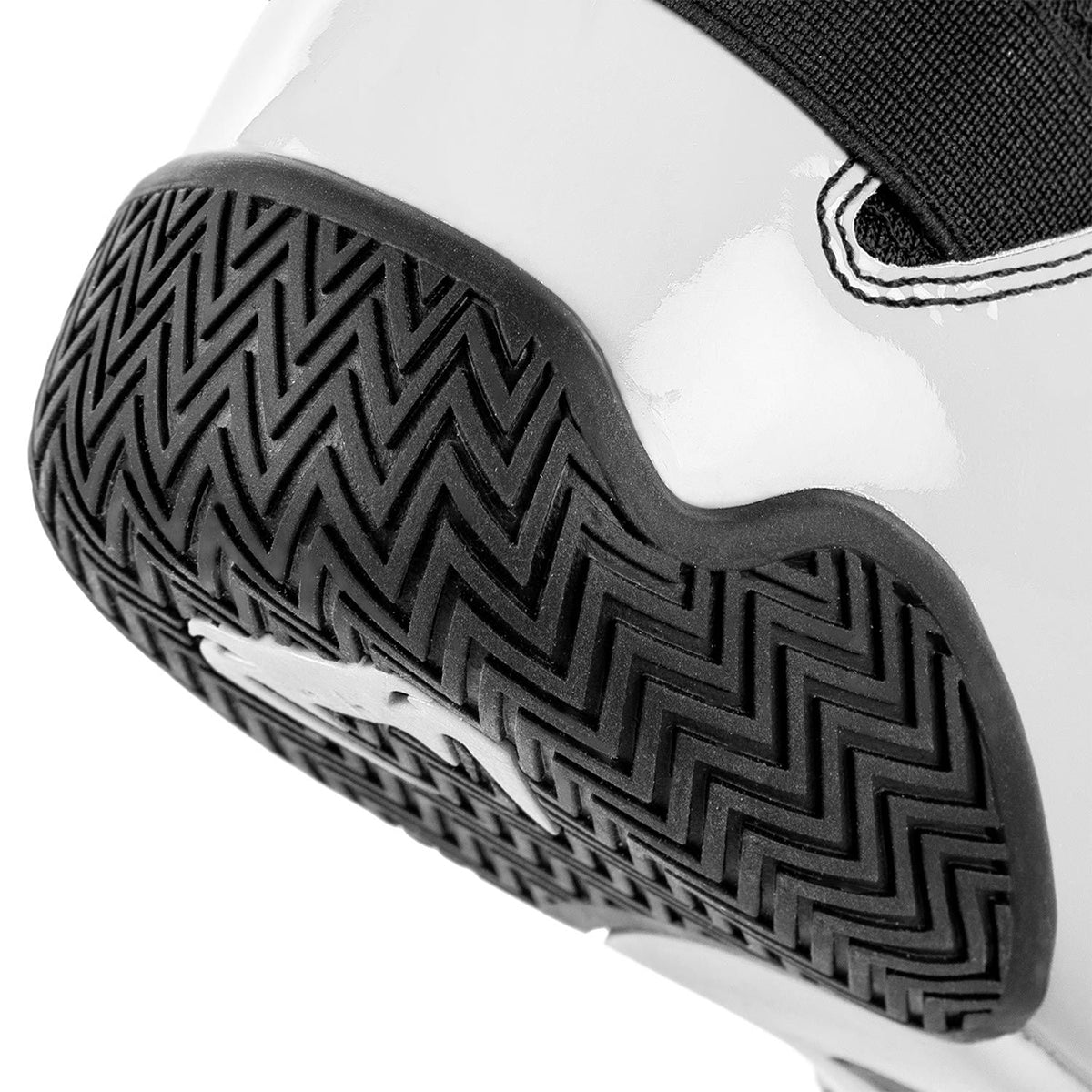 Venum Elite Professional Boxing Shoes - Black/White - Forza Sports