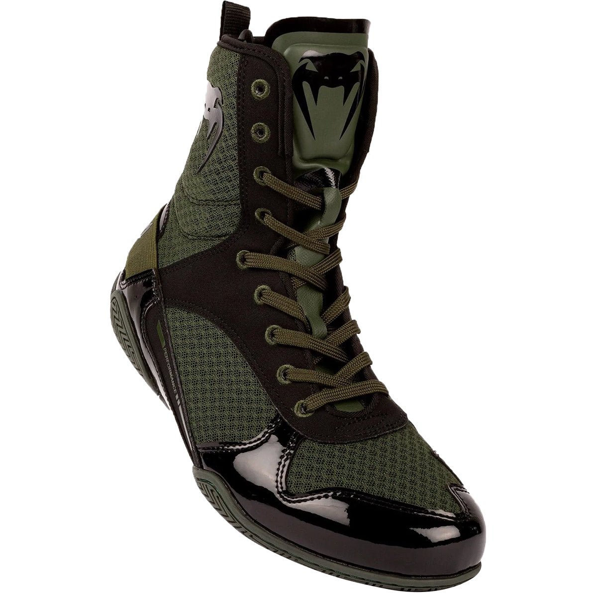 Venum Elite Boxing Shoes - Khaki - Forza Sports