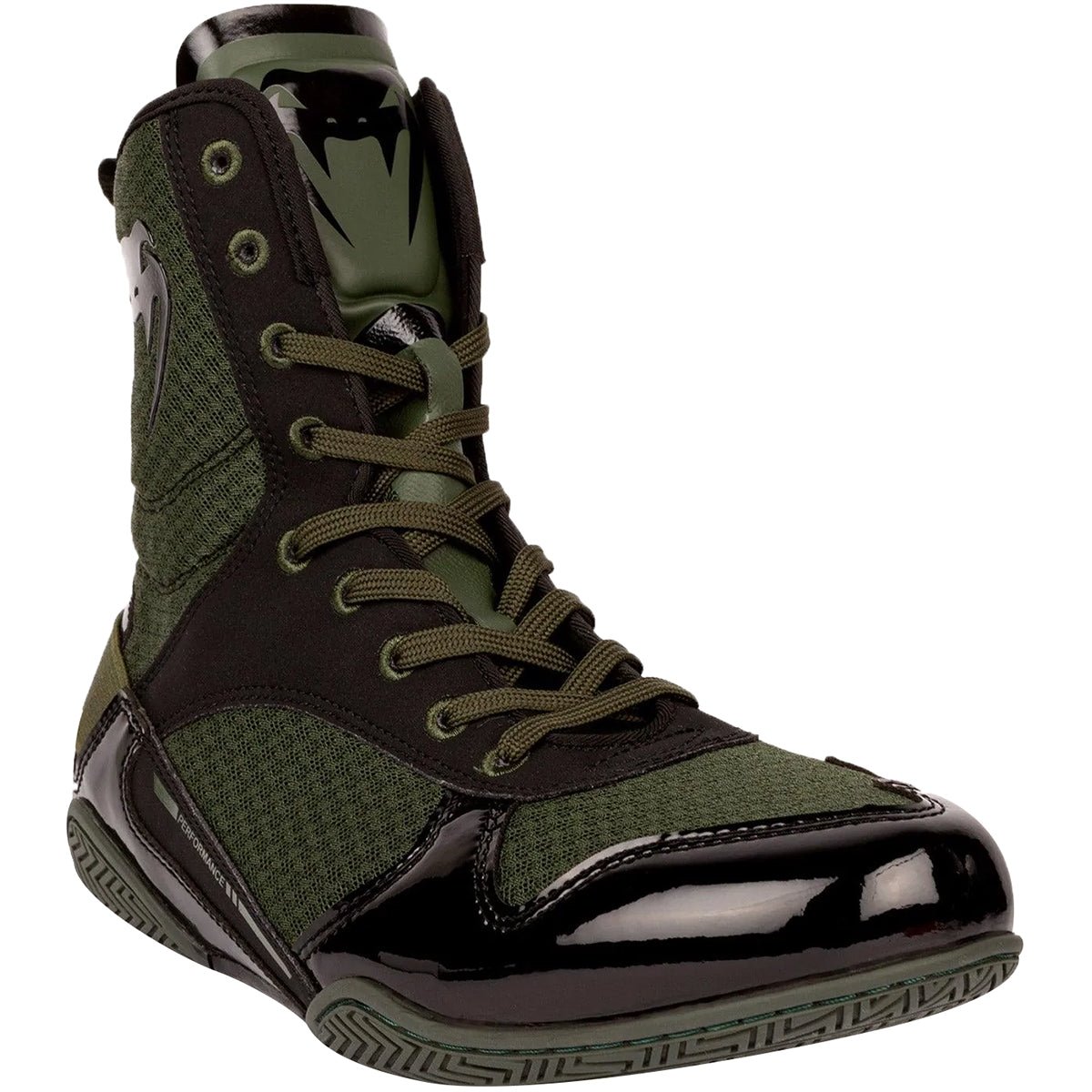 Venum Elite Boxing Shoes - Khaki - Forza Sports