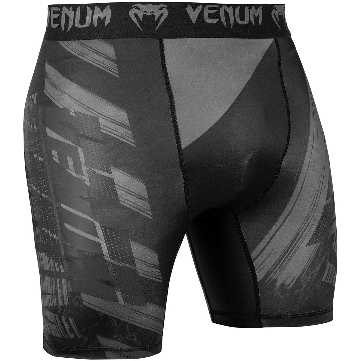 Venum AMRAP Compression Shorts - Black/Gray - Forza Sports