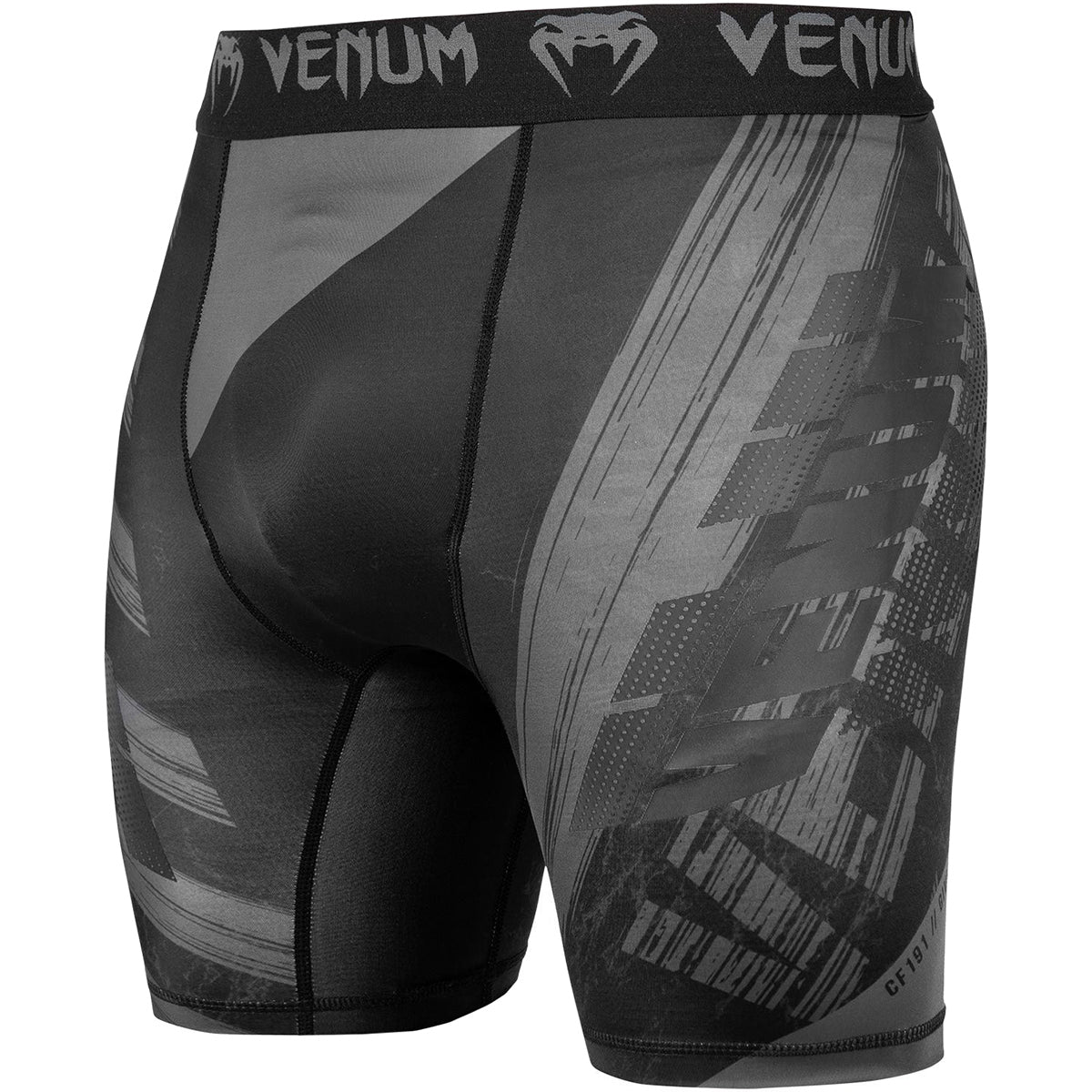 Venum AMRAP Compression Shorts - Black/Gray - Forza Sports