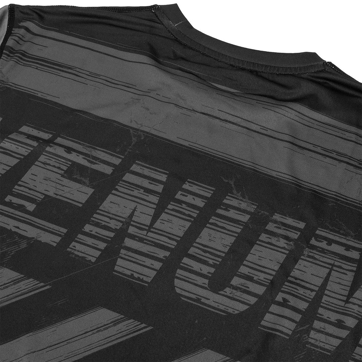 Venum AMRAP Dry Tech Short Sleeve T-Shirt - Black/Gray - Forza Sports