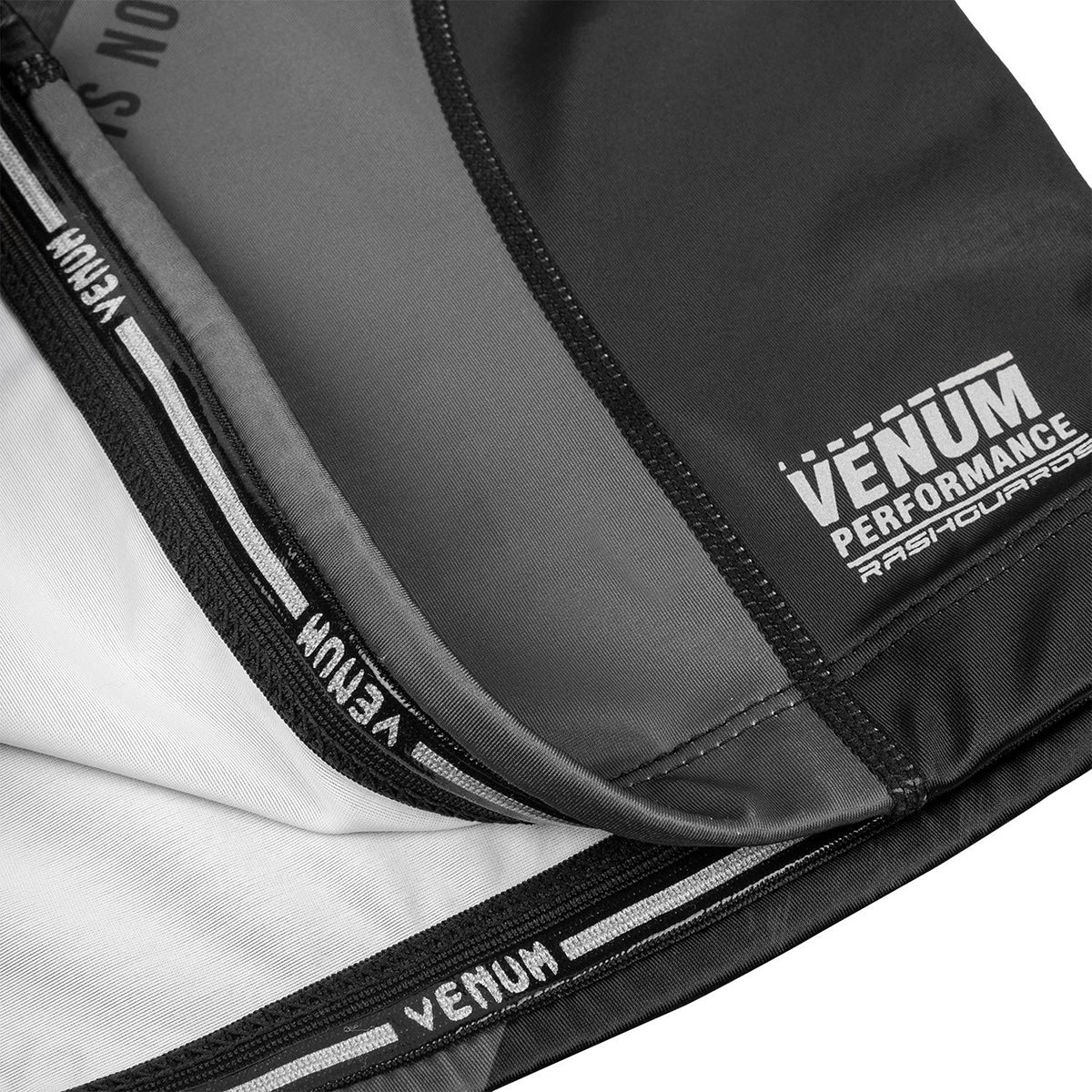 Venum AMRAP Short Sleeve Compression T-Shirt - Black/Gray - Forza Sports