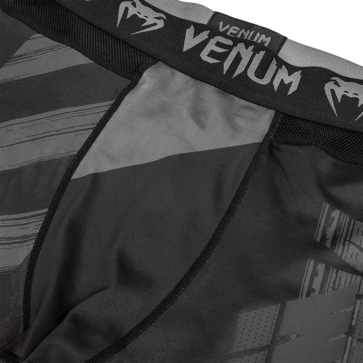 Venum AMRAP Compression Spats - Black/Gray - Forza Sports