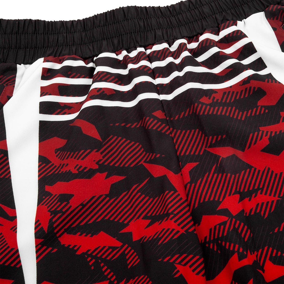 Venum Okinawa 2.0 Training Shorts - Black/White/Red - Forza Sports