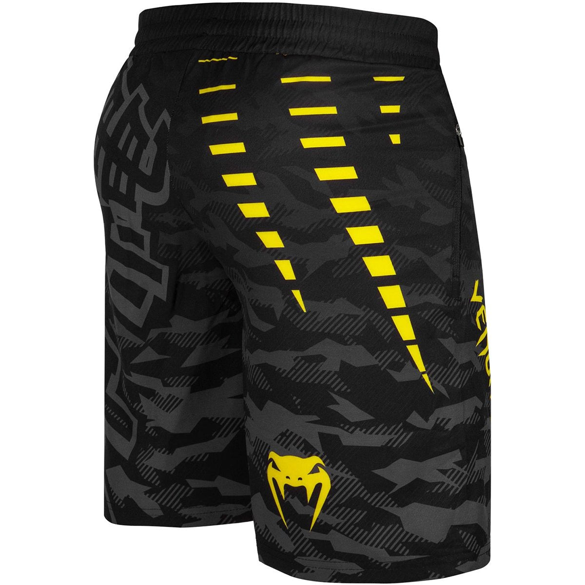 Venum Okinawa 2.0 Training Shorts - Black/Yellow - Forza Sports