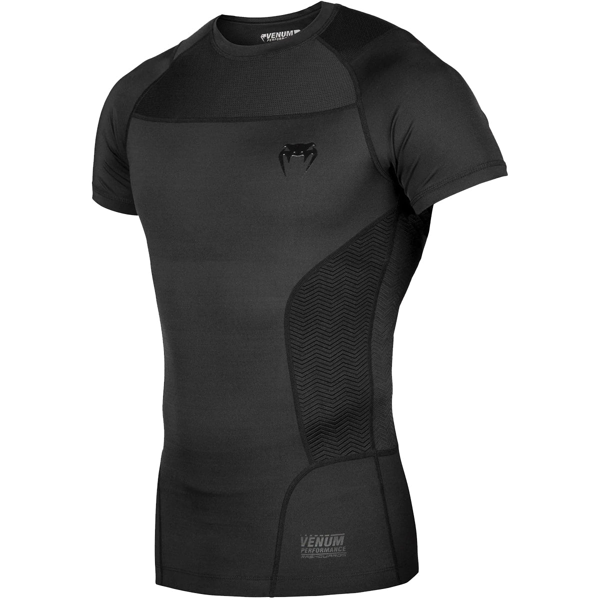 Venum G - Fit Short Sleeve Rashguard - Black - Forza Sports