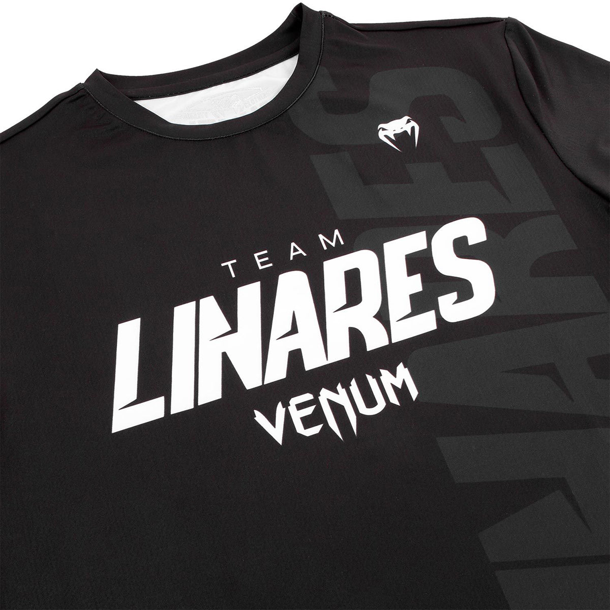 Venum Team Linares Dry Tech T-Shirt - Black - Forza Sports