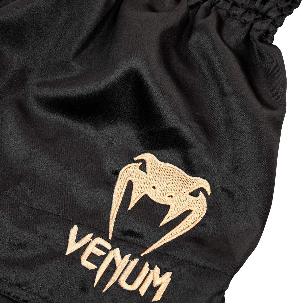 Venum Classic Muay Thai Shorts - Black/Gold Venum