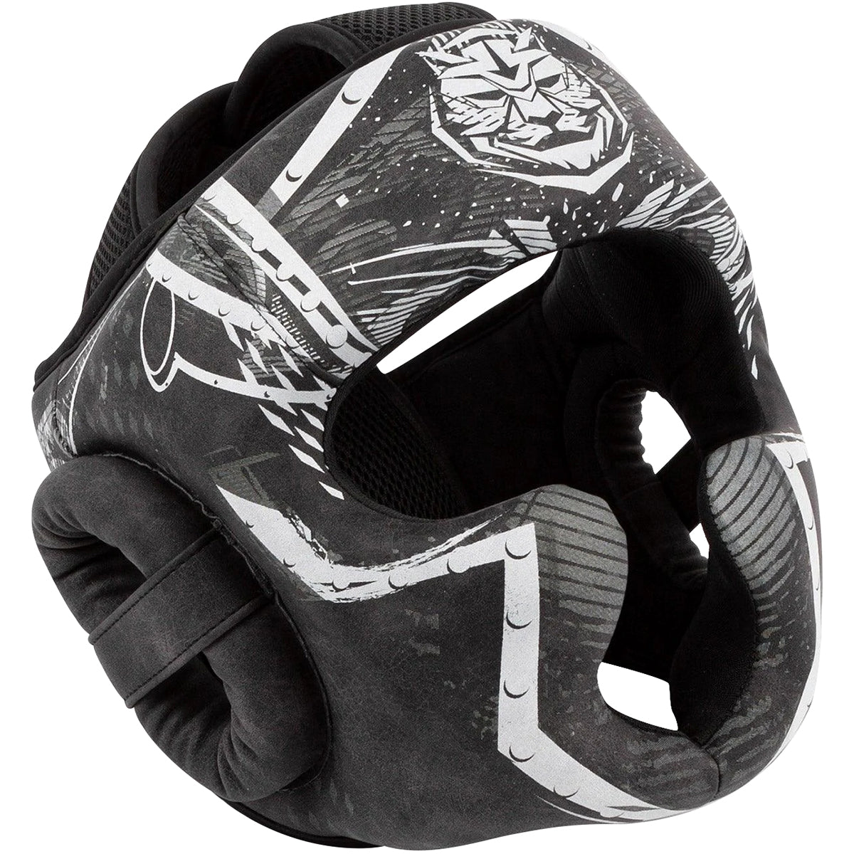 Venum GLDTR 4.0 Boxing Training Headgear - Black/White - Forza Sports