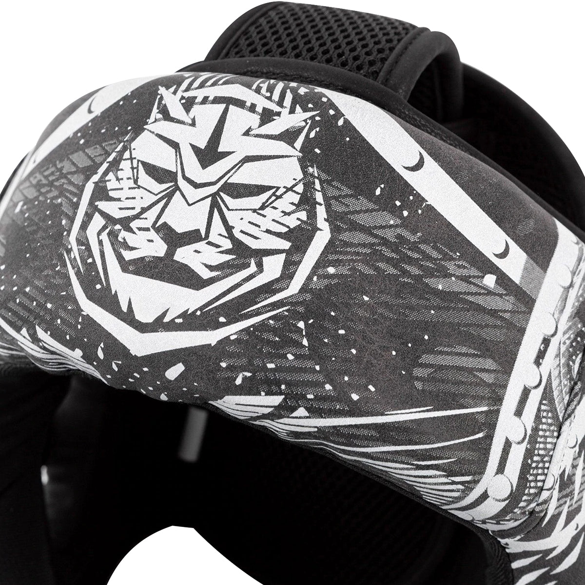 Venum GLDTR 4.0 Training Headgear - Black/White - Forza Sports