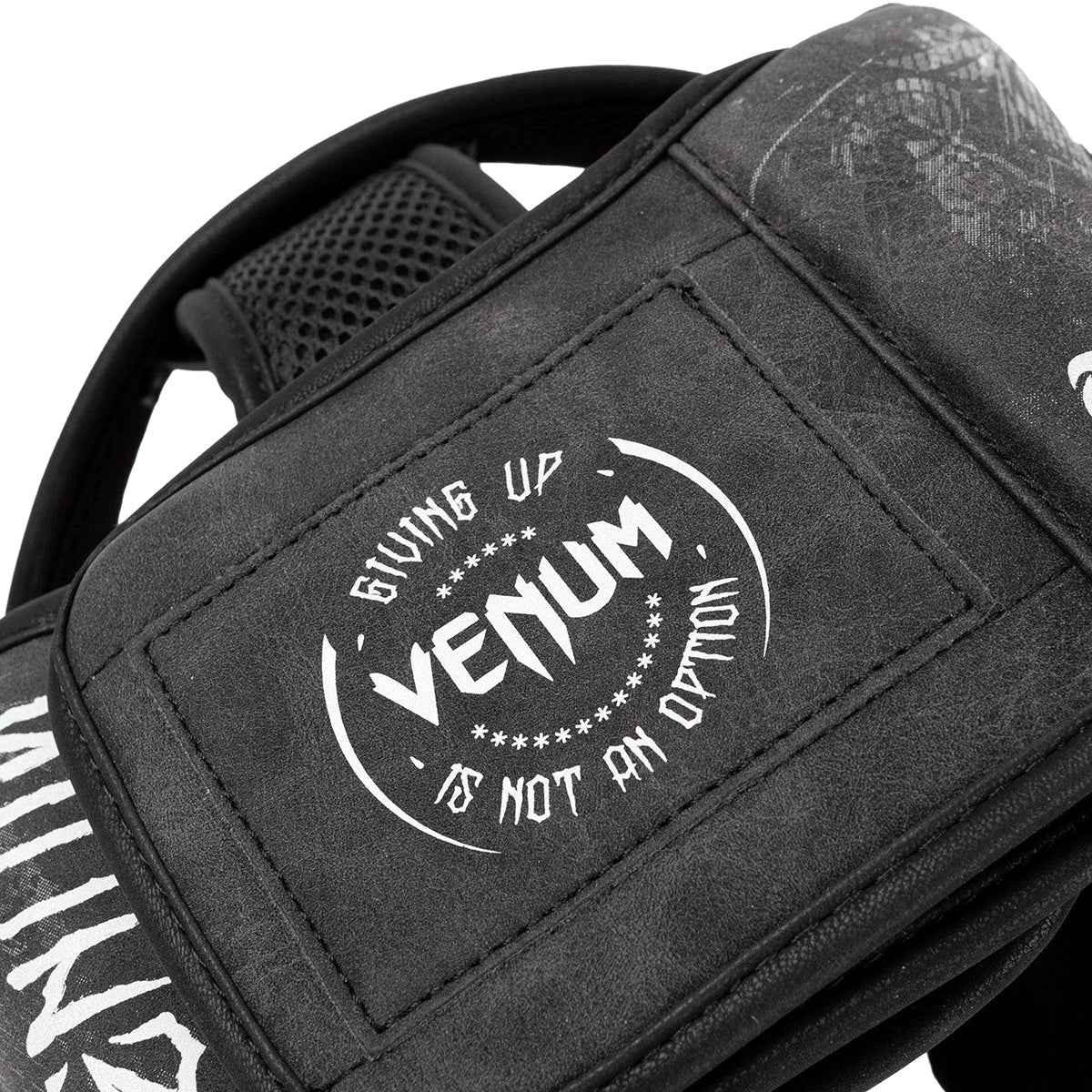 Venum GLDTR 4.0 Training Headgear - Black/White - Forza Sports