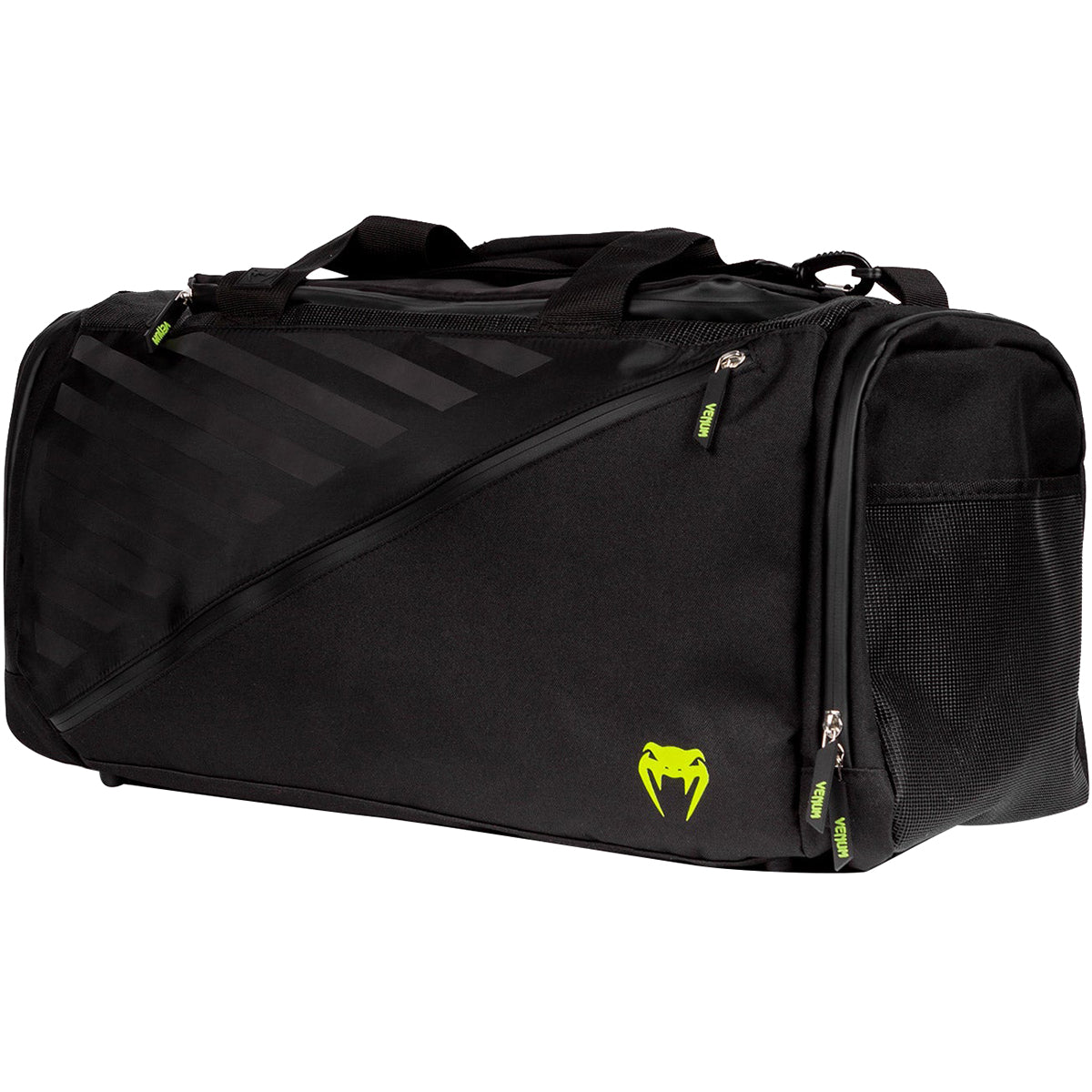 Venum Stripes Sports Duffel Bag - Black - Forza Sports