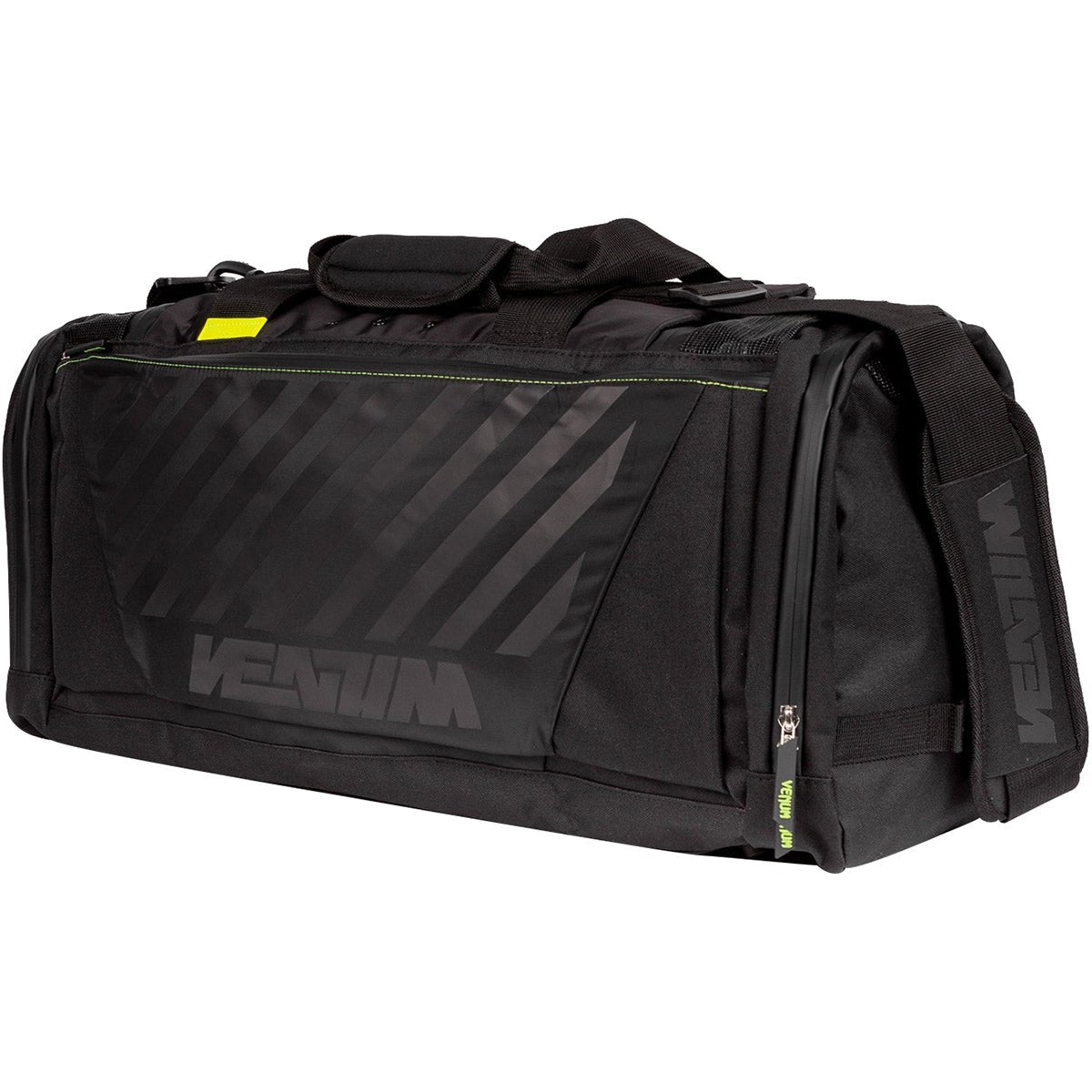Venum Stripes Sports Duffel Bag - Black - Forza Sports
