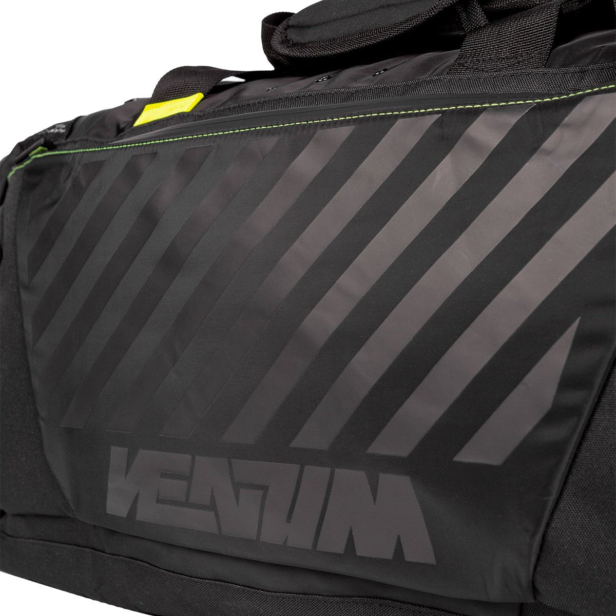 Venum Stripes Sports Duffel Bag - Black - Forza Sports