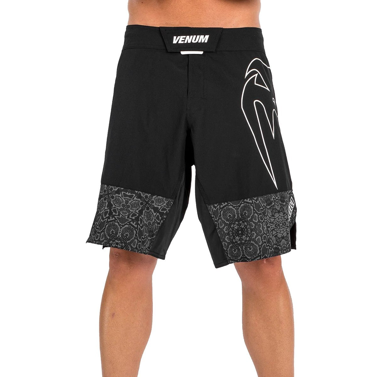Venum Light 4.0 Fight Shorts - Black/White - Forza Sports
