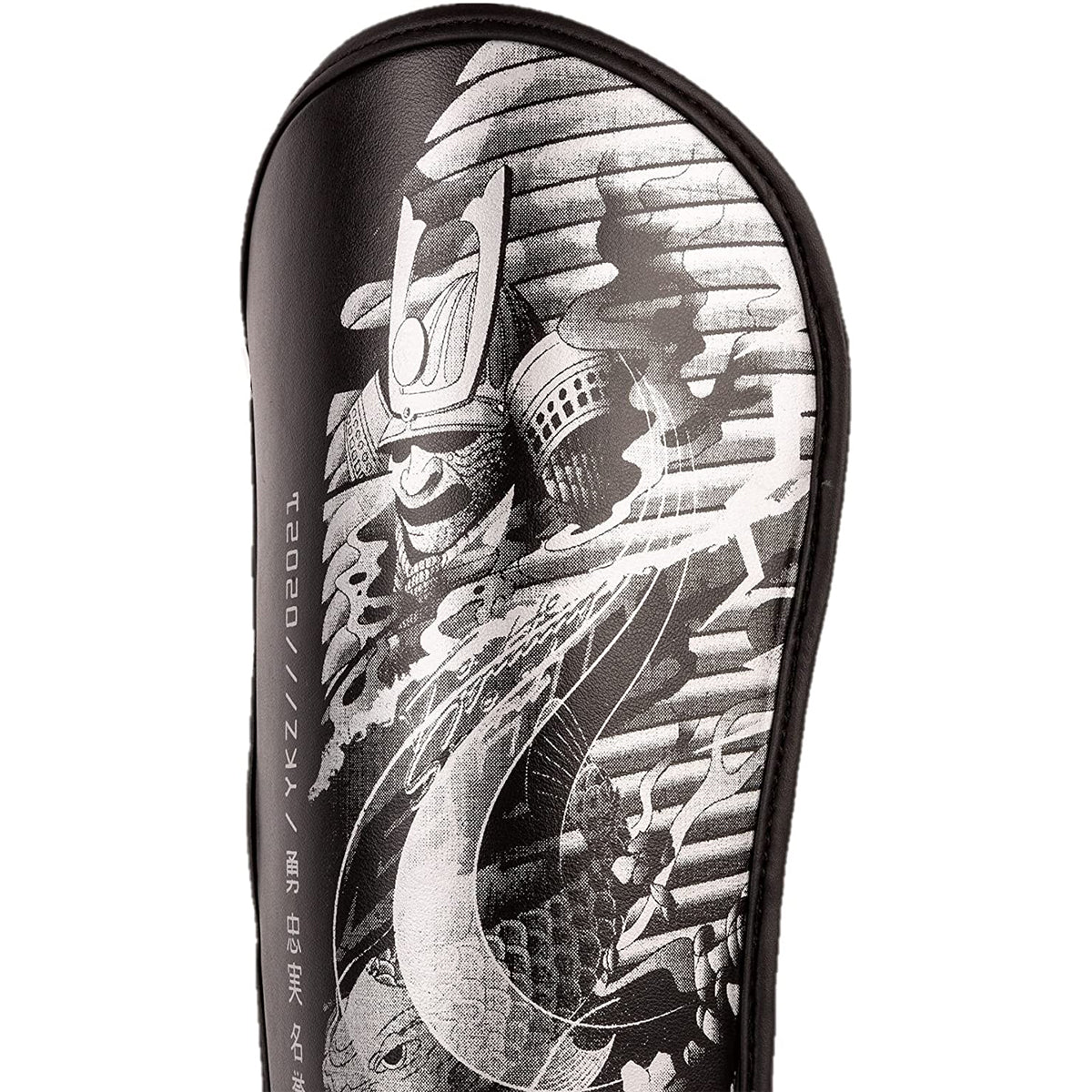 Venum YKZ21 Kid's Protective Shin Instep Guards - Black/White - Forza Sports