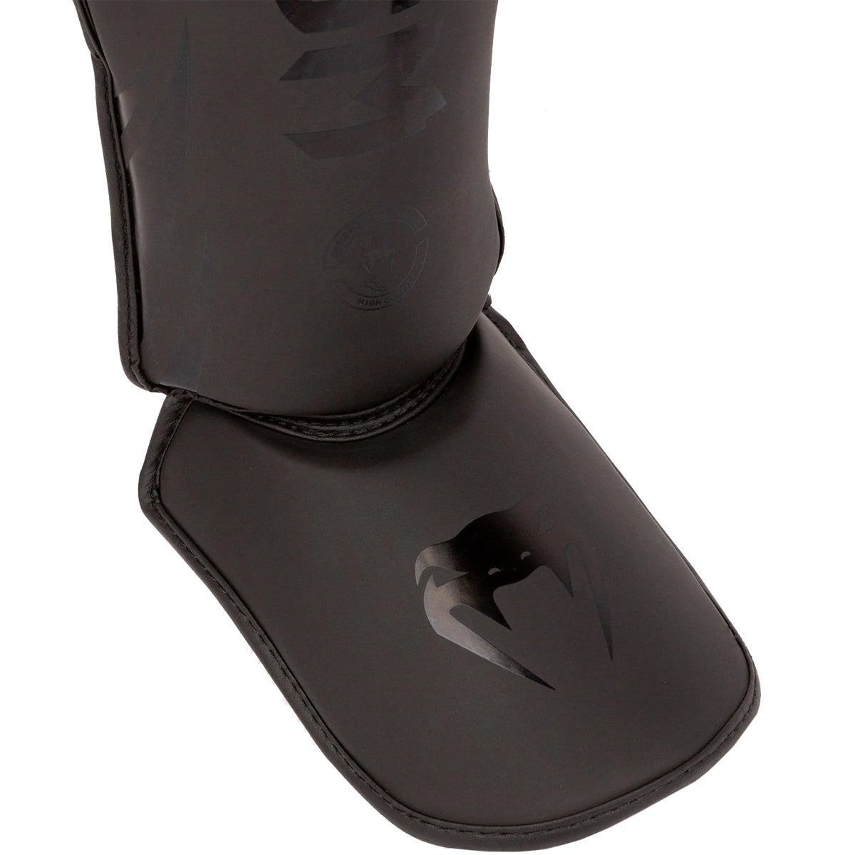 Venum Kid's Challenger Protective Shin Instep Guards - Black/Black - Forza Sports