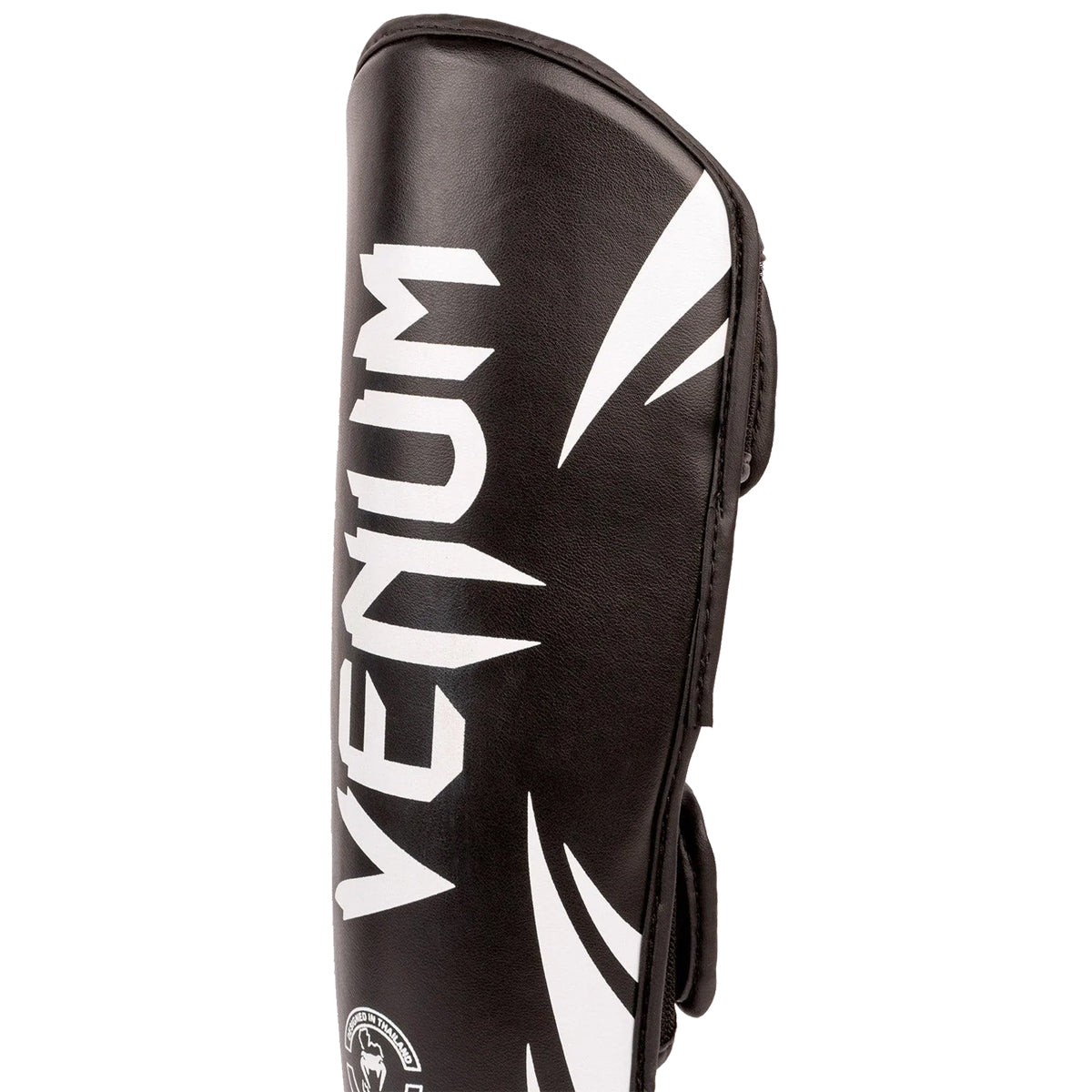 Venum Kid's Challenger Protective Shin Instep Guards - Black/White Venum