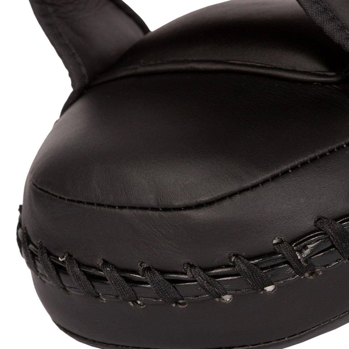 Venum Elite Small Kickboxing Pao Training Mitts - Black/White - Forza Sports